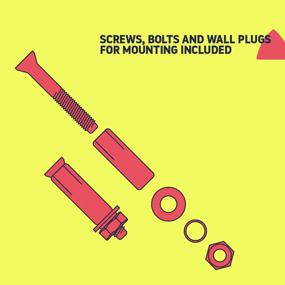 Skorter | Folding Bike Wall Hook – Space-Saving Bike Hook with Protective Hooks