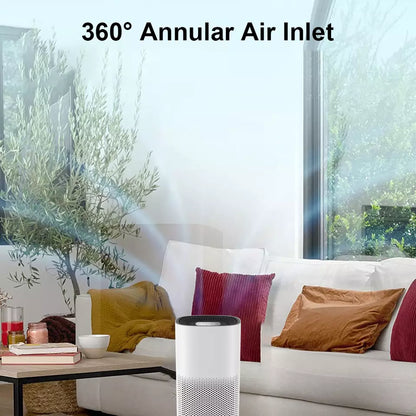 Skorter | Compact Air Purifier | True HEPA Filter, Ultra-Quiet & Ideal for Small to Medium Rooms