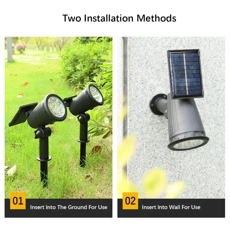 Skorter | LED Solar Spotlight Lights for the Garden