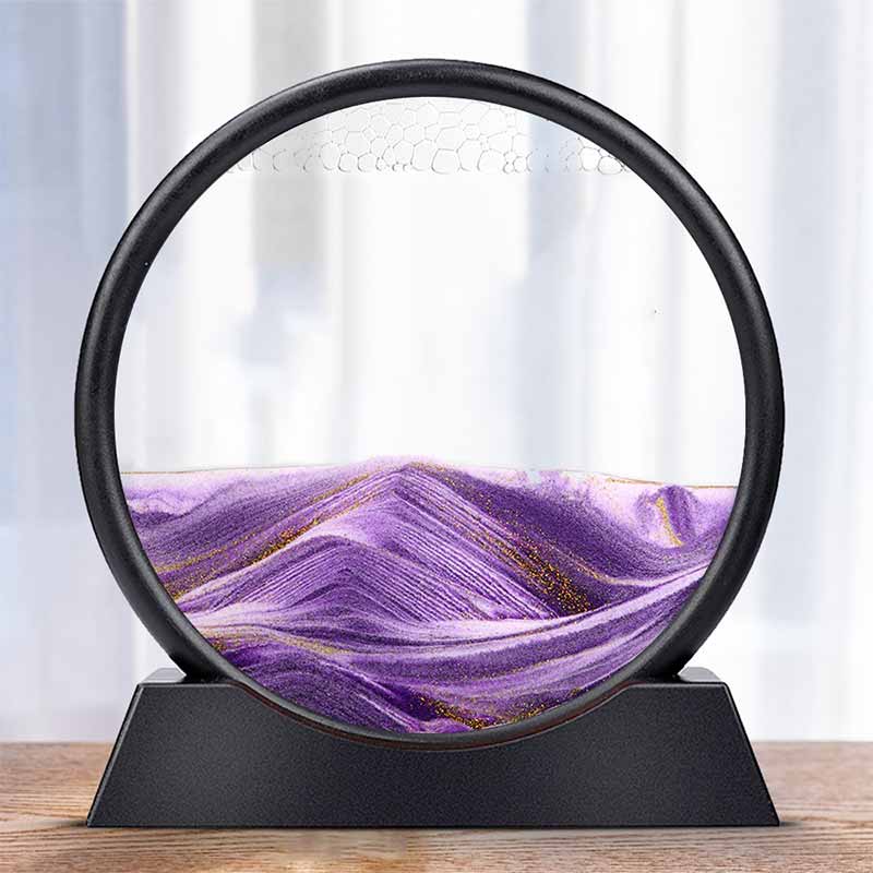 Skorter | 3D Hourglass Sand Timer - Decorative Hourglass for Home Decor, Office Desk, and Gift Ideas
