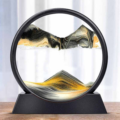 Skorter | 3D Hourglass Sand Timer - Decorative Hourglass for Home Decor, Office Desk, and Gift Ideas