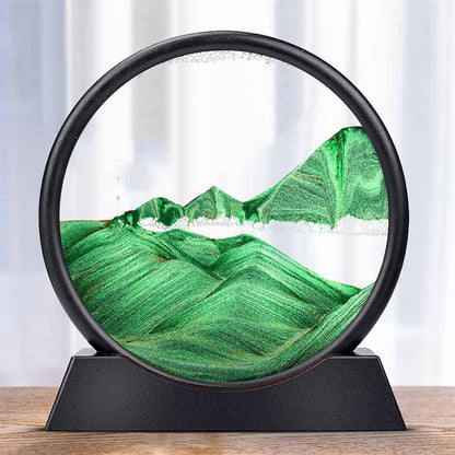 Skorter | 3D Hourglass Sand Timer - Decorative Hourglass for Home Decor, Office Desk, and Gift Ideas