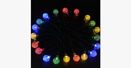 Skorter | Solar-powered LED crystal ball lights - Stylishly decorate!
