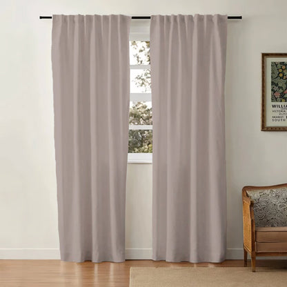Skorter | Aira - Linen-Cotton Curtain with Soft Fabric