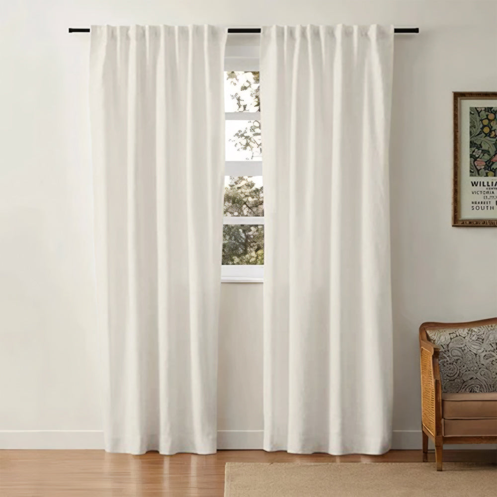 Skorter | Aira - Linen-Cotton Curtain with Soft Fabric