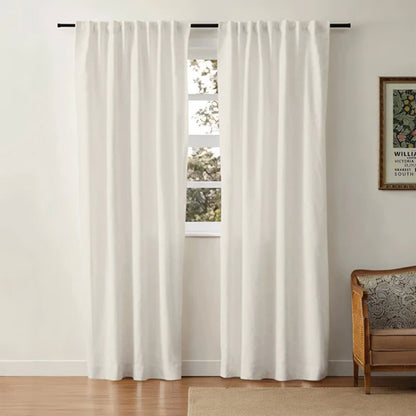 Skorter | Aira - Linen-Cotton Curtain with Soft Fabric