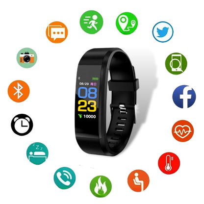 Skorter | VitaWatch | Senior Smartwatch with Health Monitor and Large LED Screen