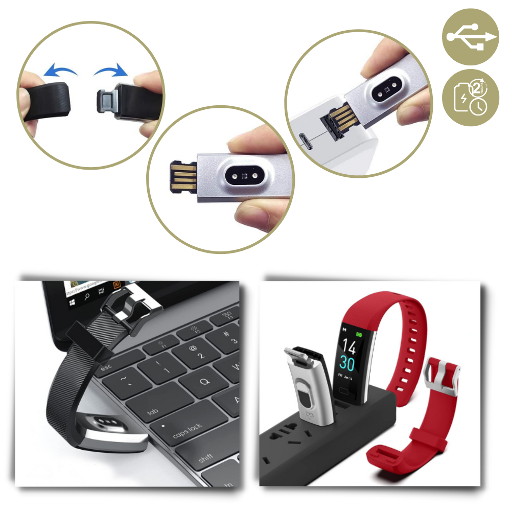 Skorter | VitaWatch | Senior Smartwatch with Health Monitor and Large LED Screen