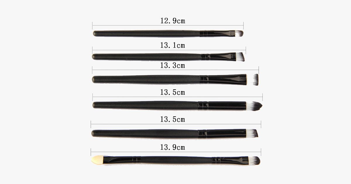 Skorter | 6-piece professional brush set