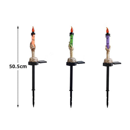 Skorter | Best Gift*Solar Light Halloween Ghost Hand Candle Outdoor Floor Lamp