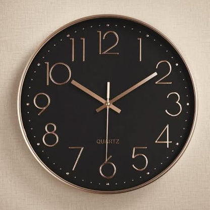 Skorter | Silent Quartz Wall Clock with 3D Numbers