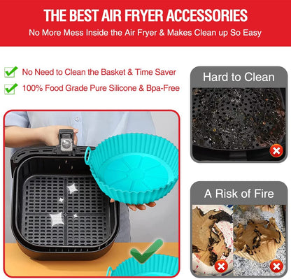 Silicone Air Fryer Tray - SKØRTER