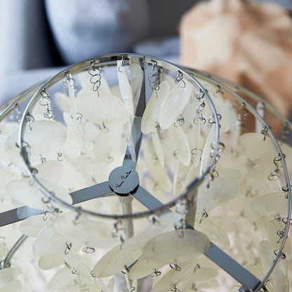 Silver & Gold Shell Shaped Decorative Table Lamp - SKØRTER