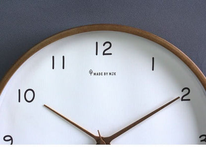 Skorter | Silent Solid Wood Analog Wall Clock