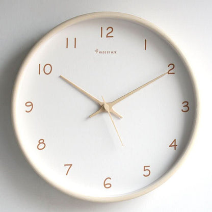 Skorter | Silent Solid Wood Analog Wall Clock