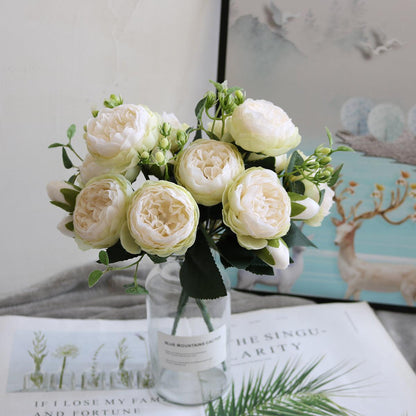 Skorter | Elegant Peony Dreams - Premium Artificial Flower Bouquet