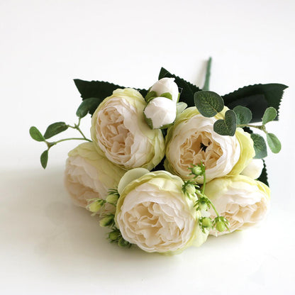 Skorter | Elegant Peony Dreams - Premium Artificial Flower Bouquet