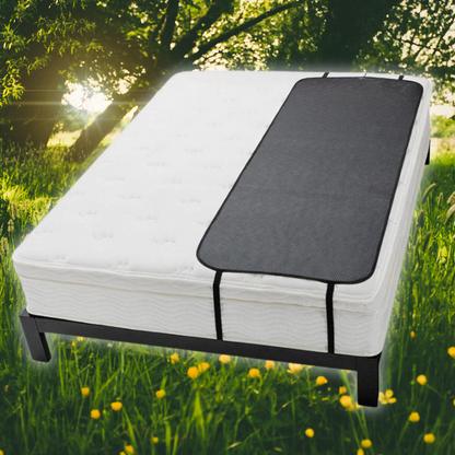Skorter | Earthing Grounding Bed Sleep Mat - Earthing Under Sheet Pad for Enhanced Sleep Quality Grounding Well Therapy