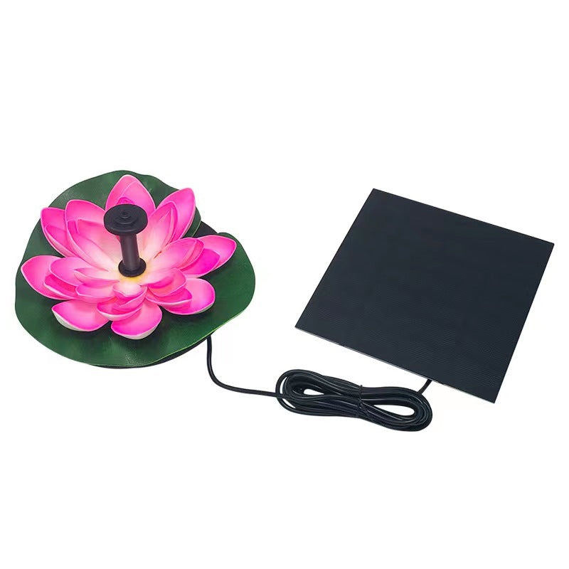 Skorter | Lotus-shaped solar fountain pond decoration