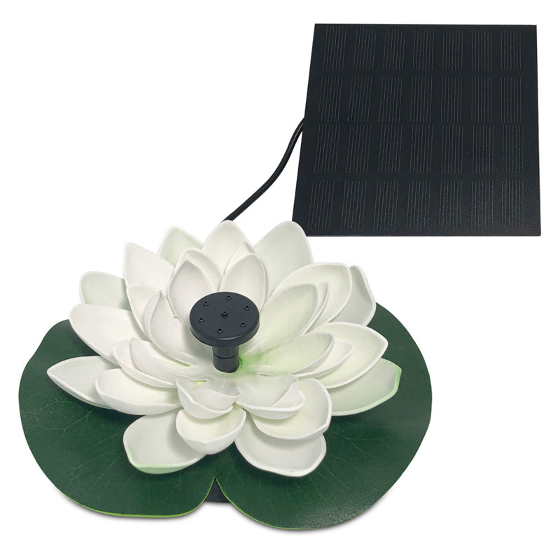 Skorter | Lotus-shaped solar fountain pond decoration
