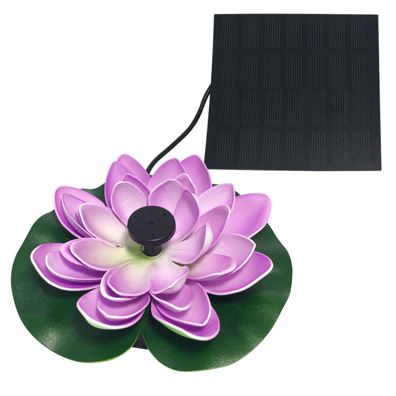 Skorter | Lotus-shaped solar fountain pond decoration