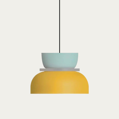 Skorter | Nordic Color Block Pendant Light Fixture - Modern Hanging Lamp for Kitchen & Dining Room