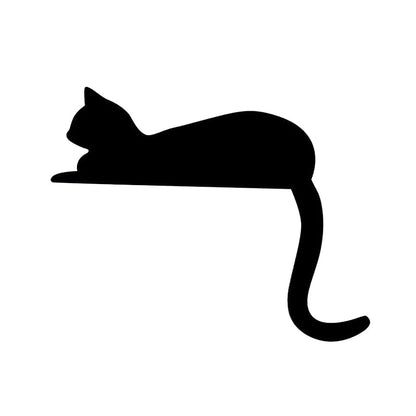 Skorter | Black Cat Door Corner Sign Decoration