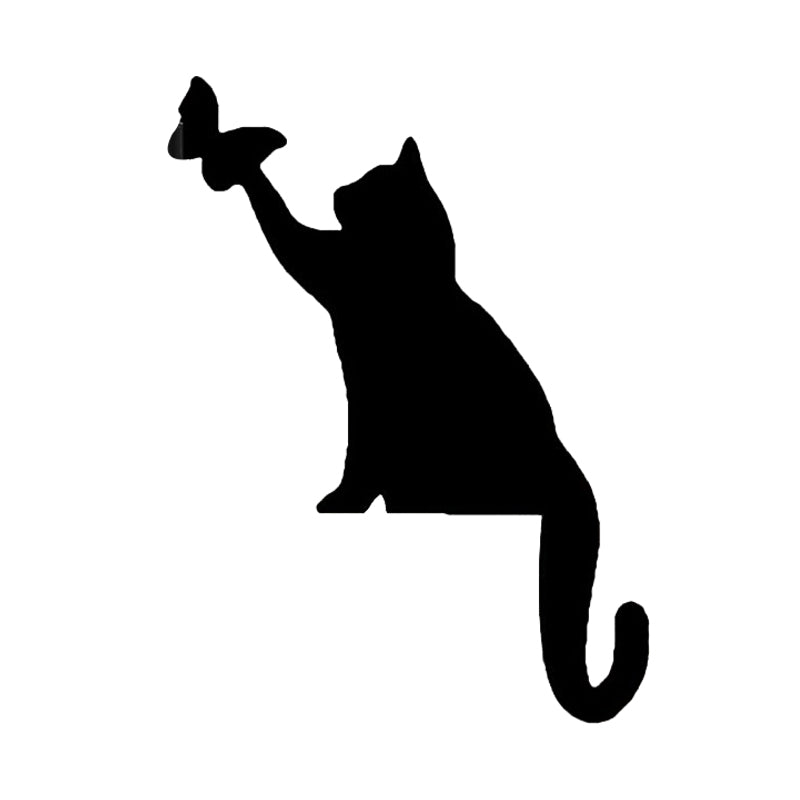 Skorter | Black Cat Door Corner Sign Decoration