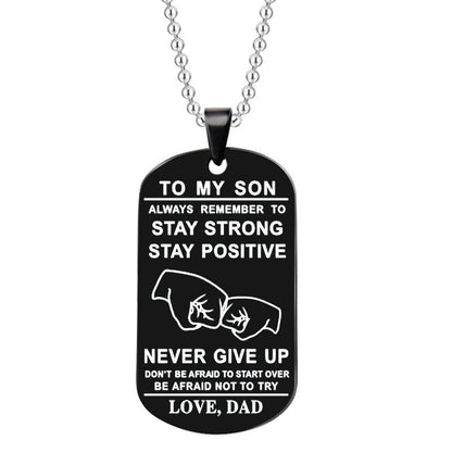 Skorter | English Alphabet Stainless Steel Necklace