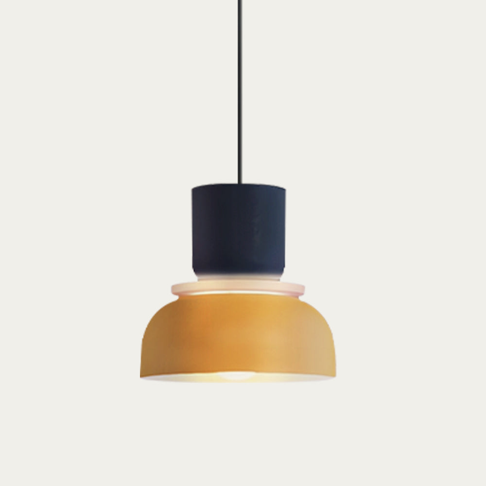 Skorter | Nordic Color Block Pendant Light Fixture - Modern Hanging Lamp for Kitchen & Dining Room