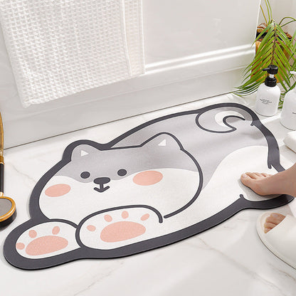 skorter | Cartoon Super Absorbent Non-Slip Doormat for the Bathroom