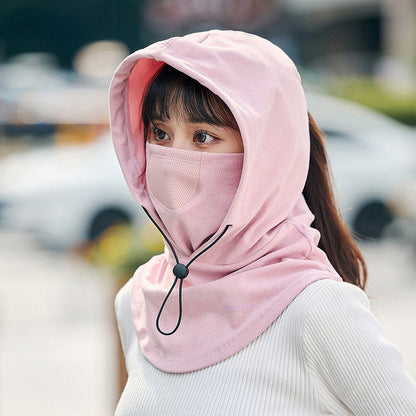 skorter | Hooded Face Mask With Neck Warmer For Cycling