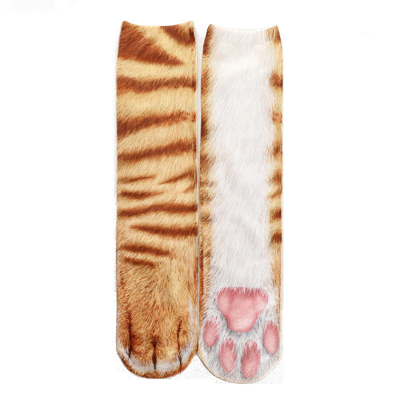 Skorter | 3D Print Novelty Paw Socks