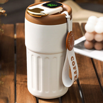 skorter | Coffee thermos bottle with temperature display