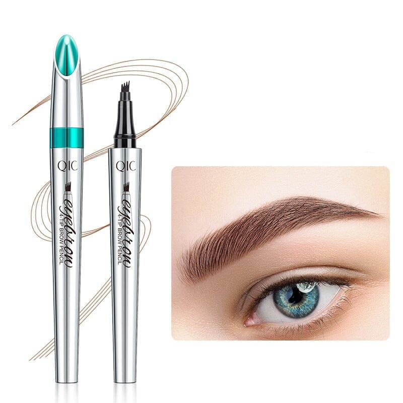 Skorter | Waterproof 3D Microblading Eyebrow Pencil with 4 Fork Tips