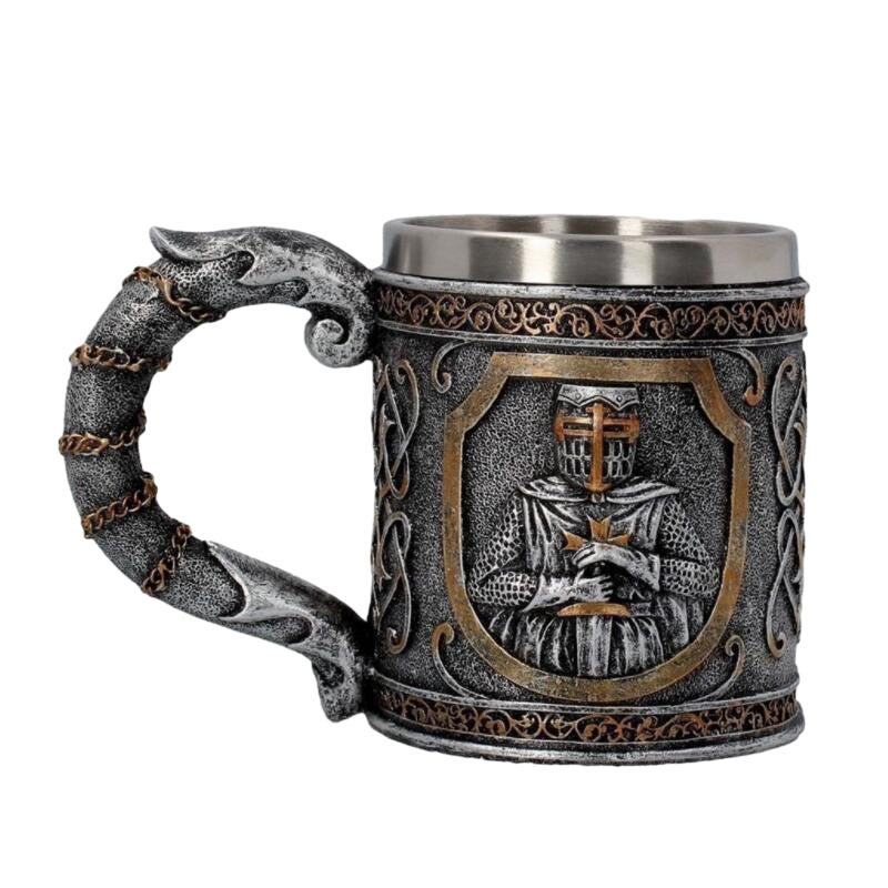 skorter | Creative Stainless Steel Medieval Cup Jug For Beer Coffee