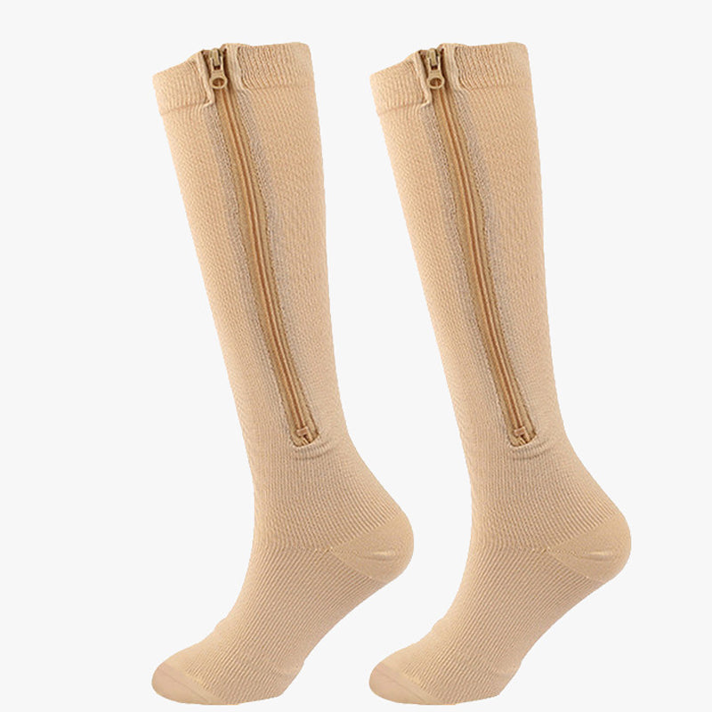 Skorter | Elastic Compression Socks with Zipper