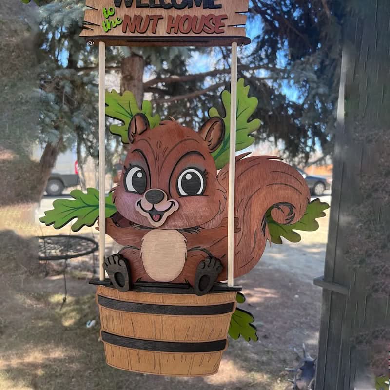 Skorter | Animal Windmill Yard Art Decoration – Whimsical Outdoor Garden Spinner