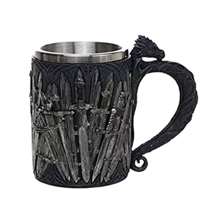 skorter | Creative Stainless Steel Medieval Cup Jug For Beer Coffee