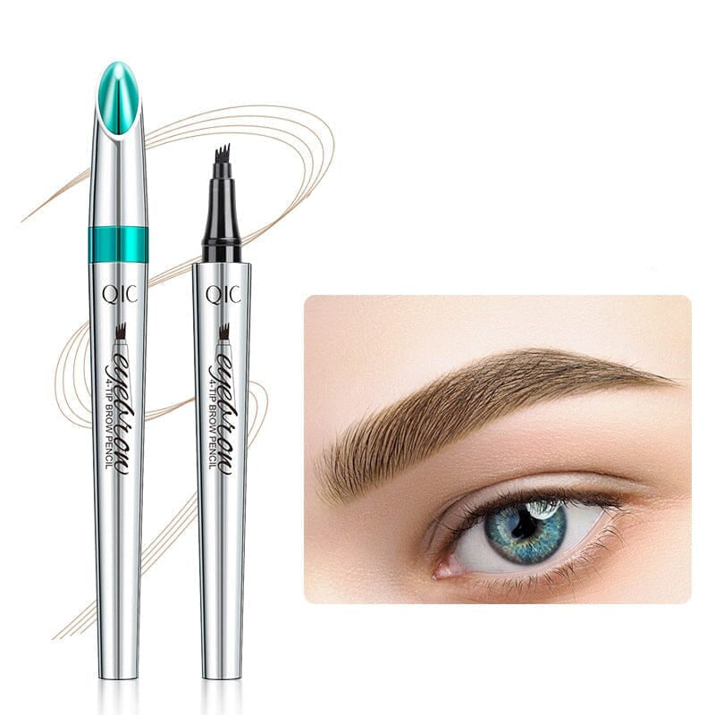 Skorter | Waterproof 3D Microblading Eyebrow Pencil with 4 Fork Tips