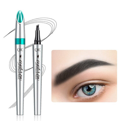 Skorter | Waterproof 3D Microblading Eyebrow Pencil with 4 Fork Tips