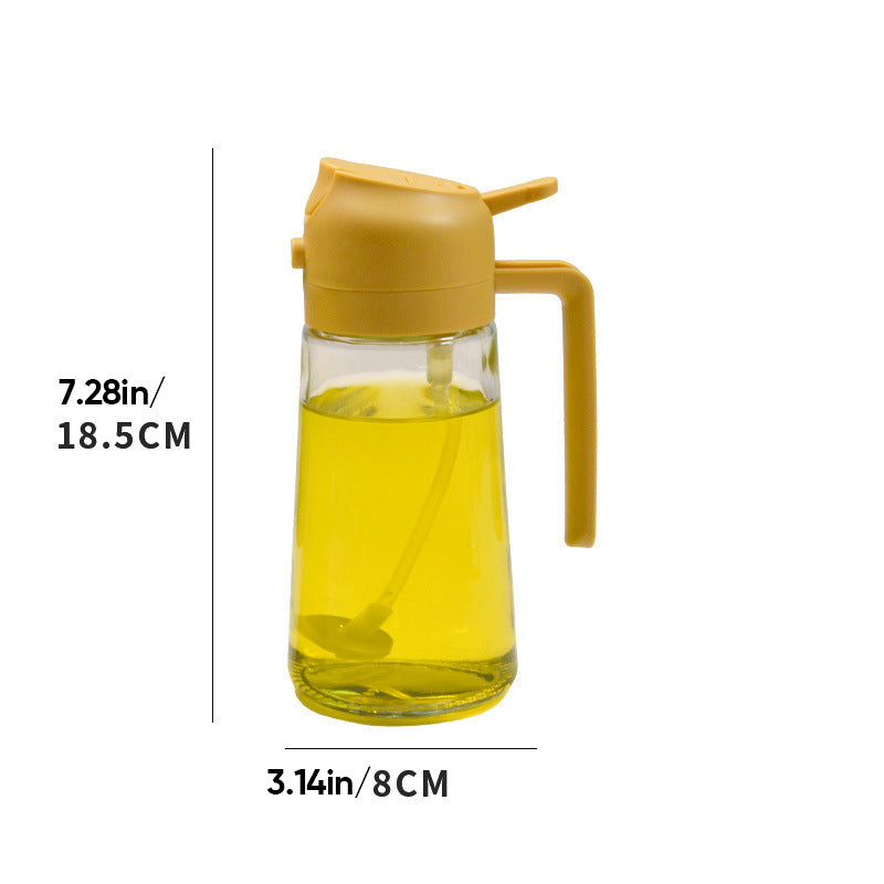 Skorter | 2-in-1 Glass Oil Sprayer and Dispenser