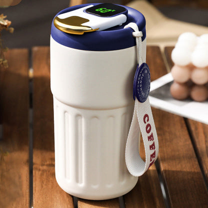 skorter | Coffee thermos bottle with temperature display