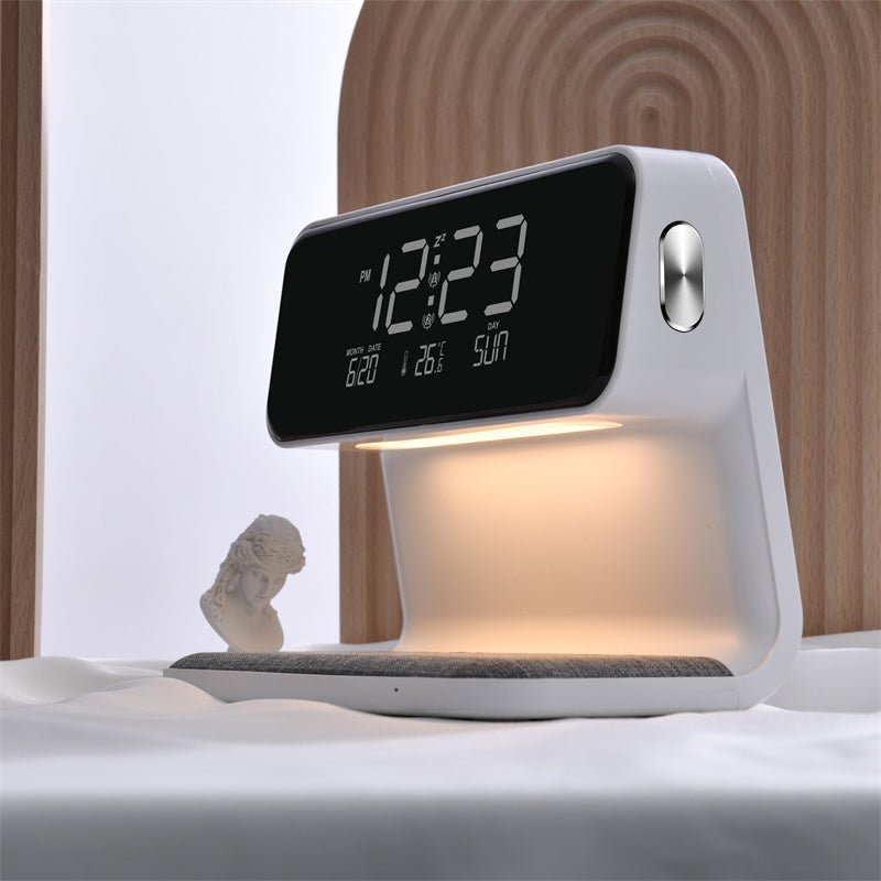 Skorter | SleekStation – Clutter-Free Nightstand Solution with Touch Lamp