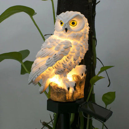 Skorter | Solar powered Owl Garden Lamp - OwlGlow