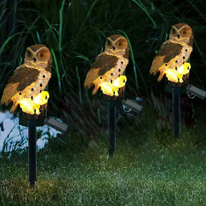 Skorter | Solar powered Owl Garden Lamp - OwlGlow