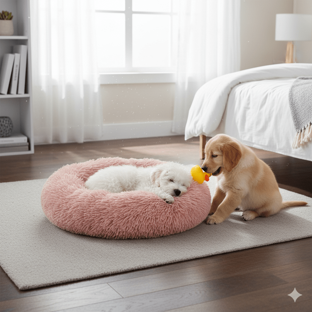 Skorter | SLUMBERPAWS BED – Calming Dog Bed for Deep, Restful Sleep