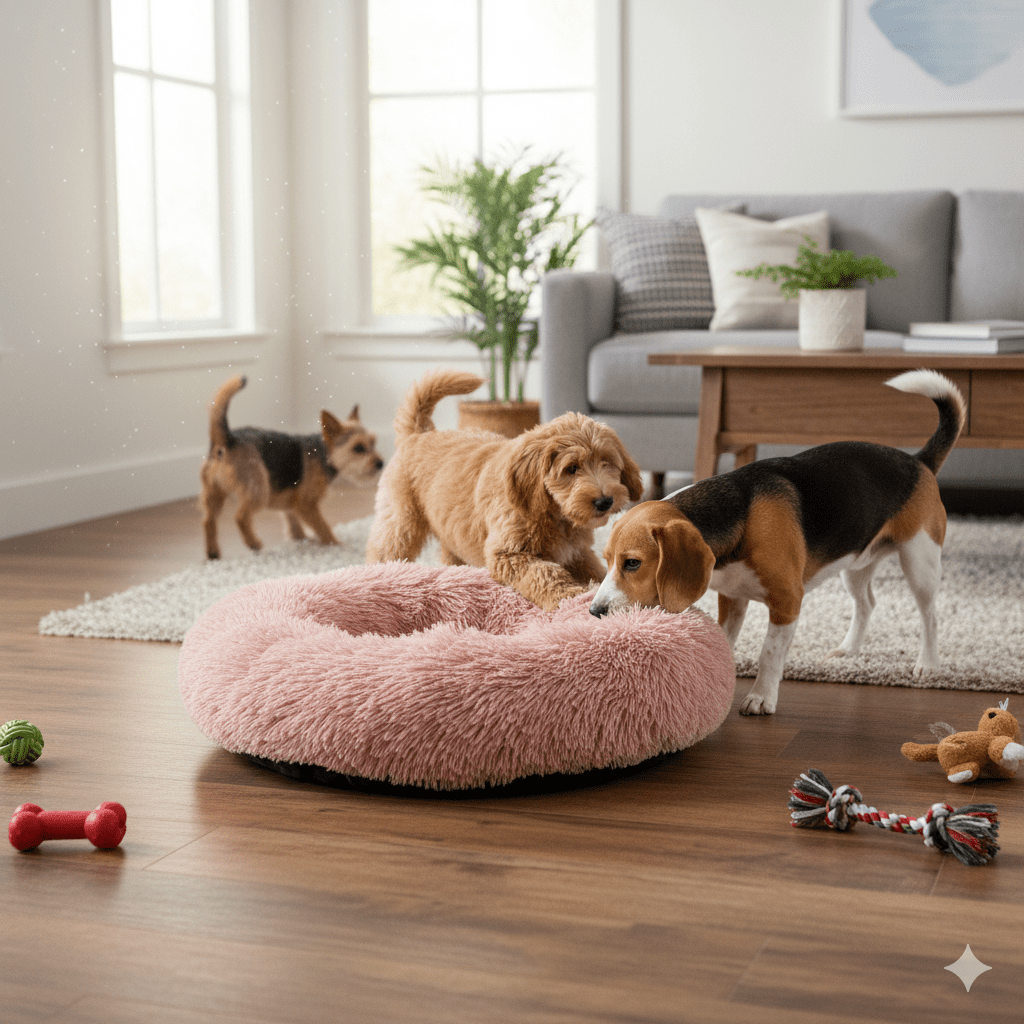Skorter | SLUMBERPAWS BED – Calming Dog Bed for Deep, Restful Sleep