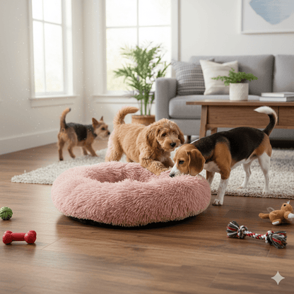 Skorter | SLUMBERPAWS BED – Calming Dog Bed for Deep, Restful Sleep