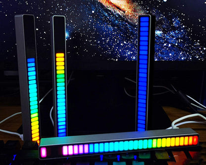 Skorter | Smart Sound-Activated RGB Light Bar | Music Sync LED Ambient Lighting